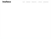 Tablet Screenshot of imalbeca.com